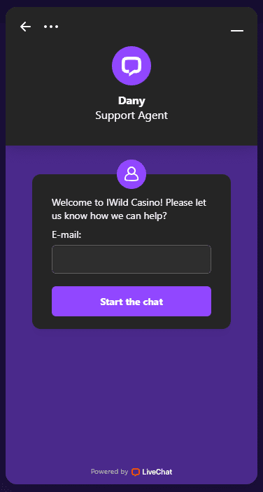 iWildCasino Customer Support