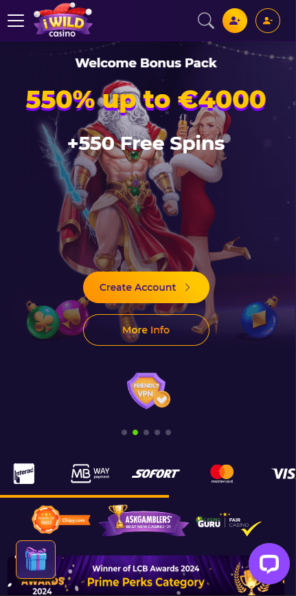 iWildCasino Mobile