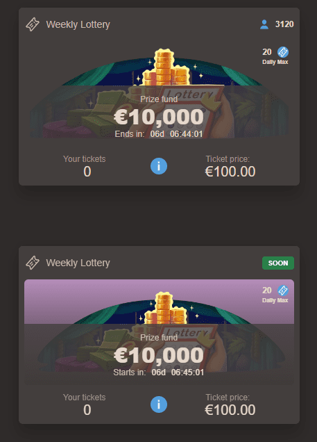 Lottery JoyCasino