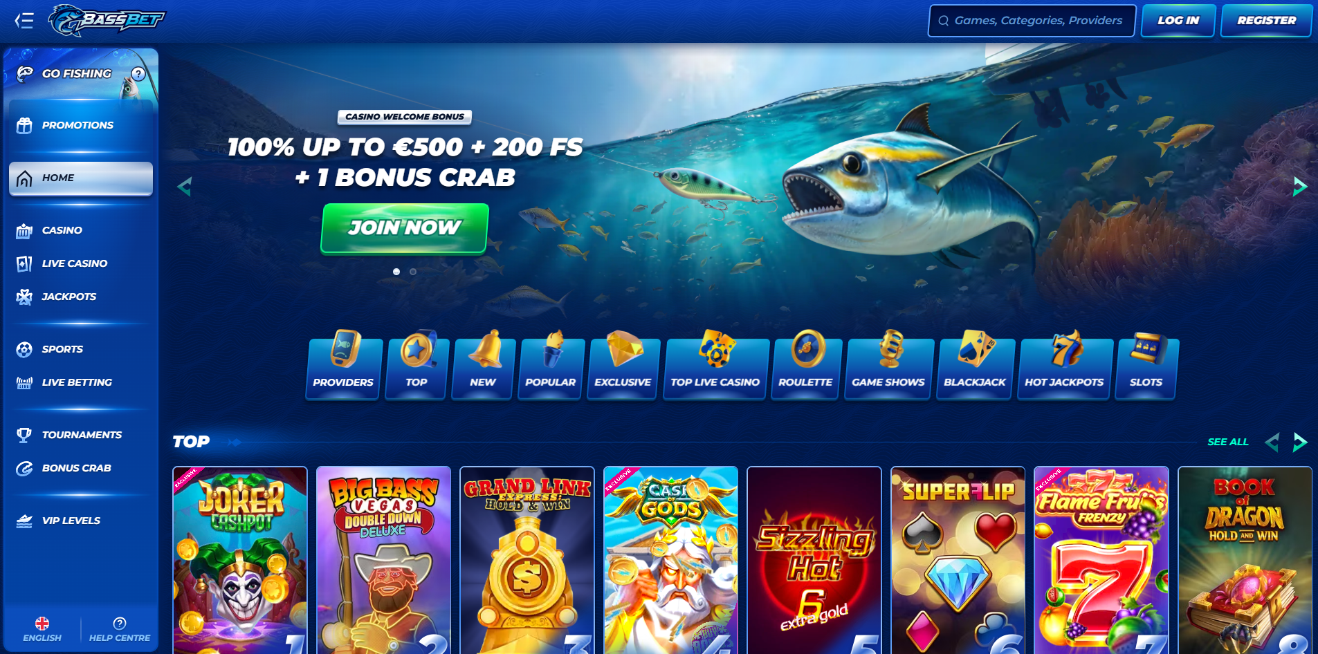 Online Casino BassBet