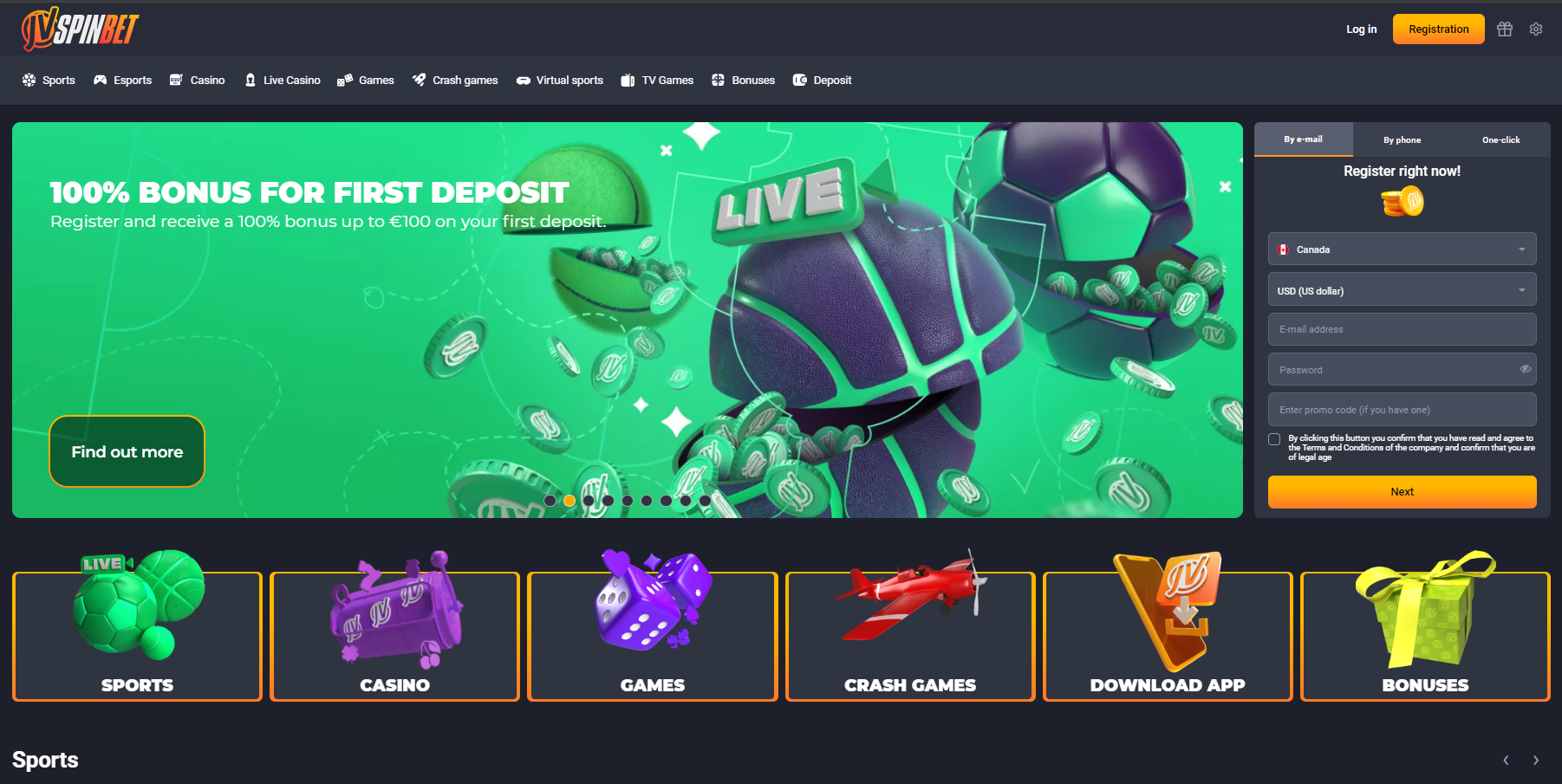 Online Casino JVSpin