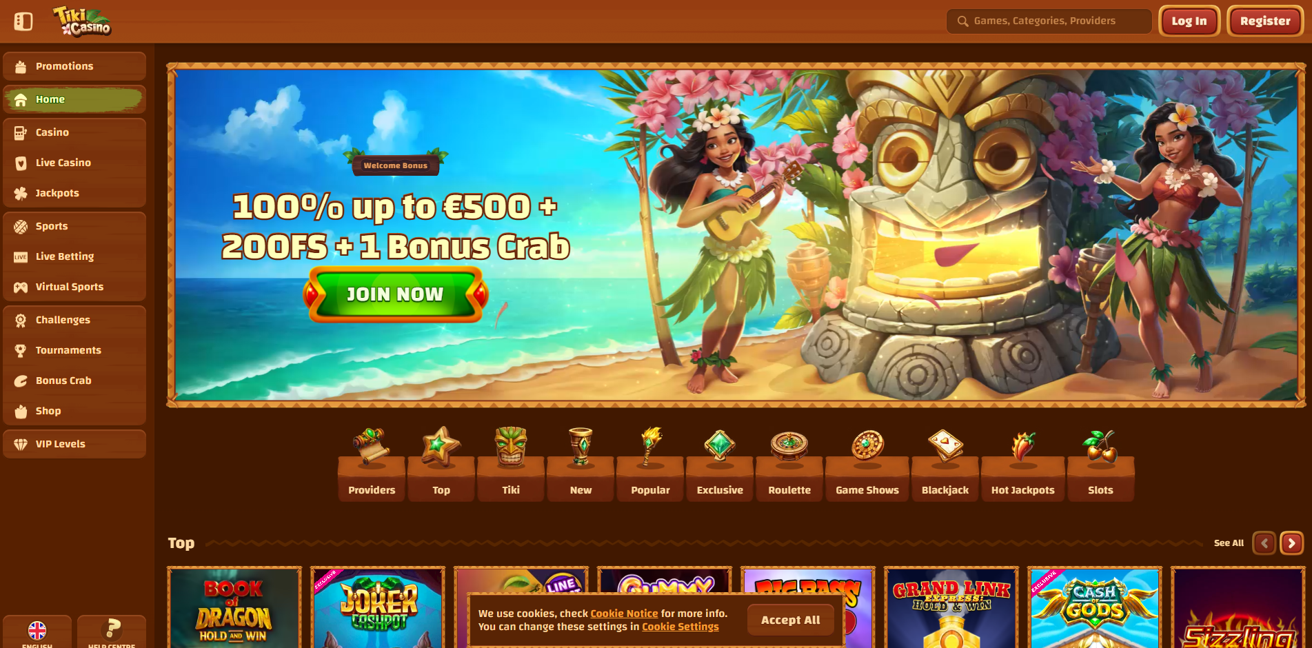 Online Casino Tiki Casino