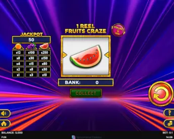 1 Reel – Frutis Craze