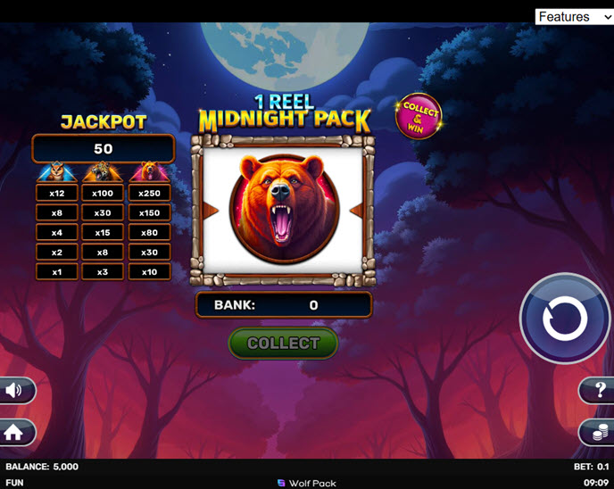1 reel - midnight pack
