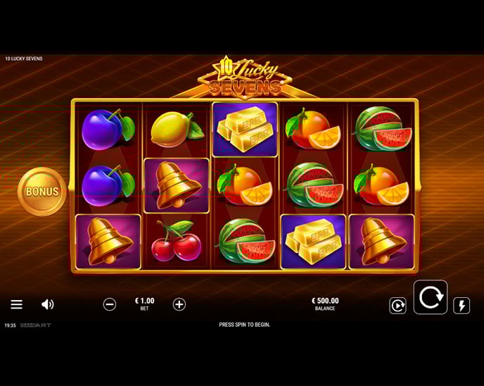 10 lucky sevens