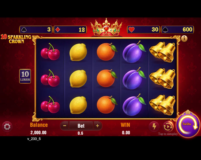 10 sparkling crown