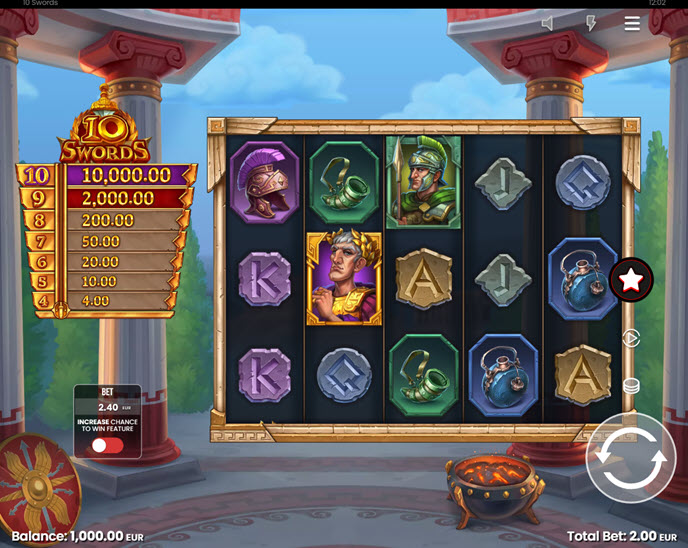 10 swords