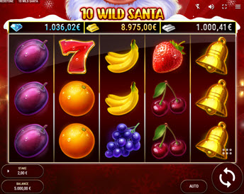 10 wild santa