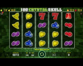 100 Crystal Skull