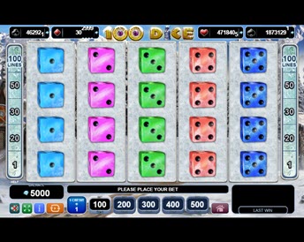 100 dice