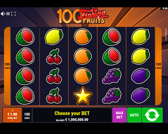100 flaring fruits