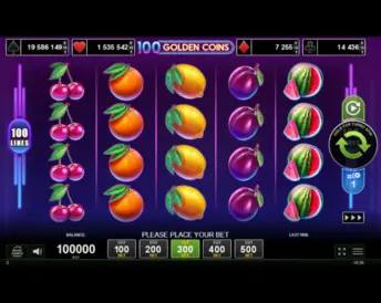 100 Golden Coins