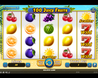 100 juicy fruits