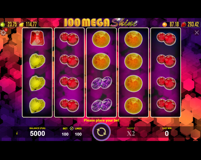 100 mega shine