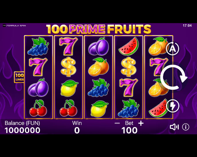 100 prime fruits