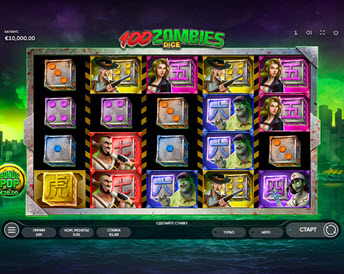 100 zombies dice
