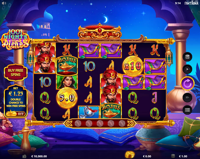 1001 nights of riches
