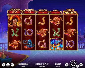 1001 spins