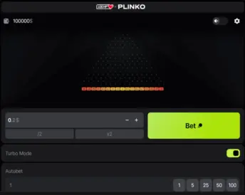 Plinko (100HP Gaming)