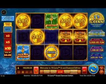 15 Coins Grand Diamond Edition