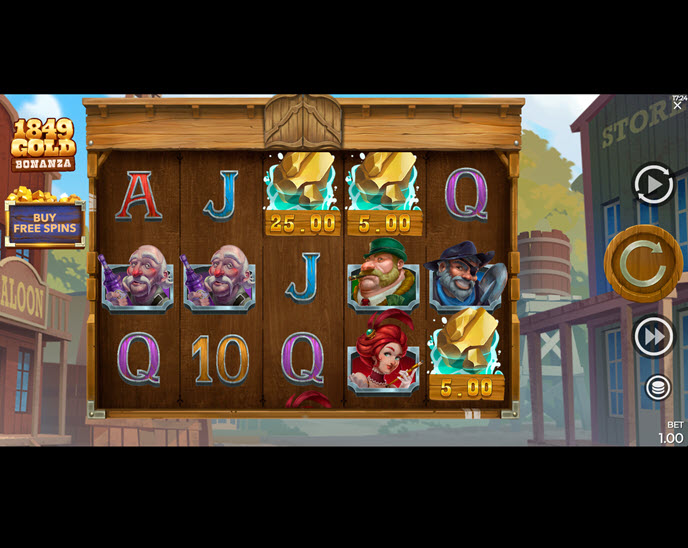 1849 gold bonanza