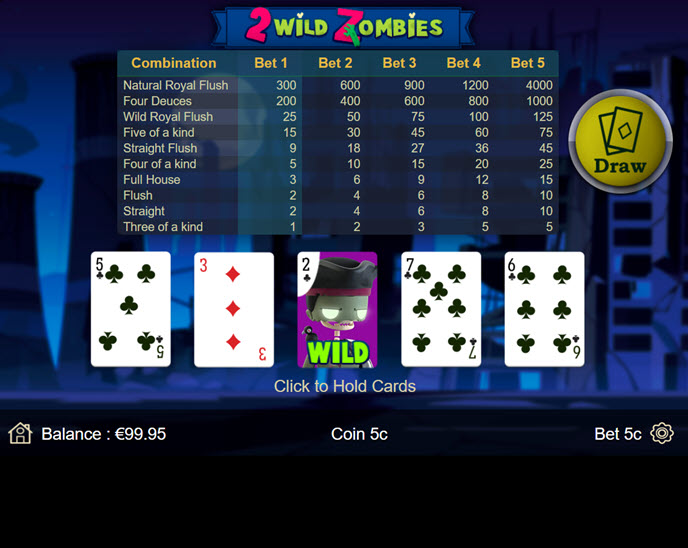2 wild zombies