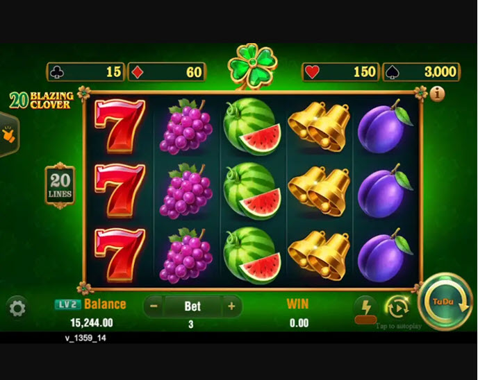 20 blazing clover