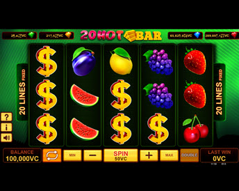 20 hot bar