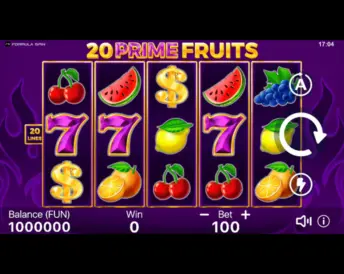20 Prime Fruits