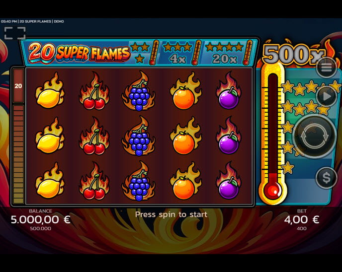 20 super flames