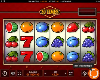 20 Times Casino