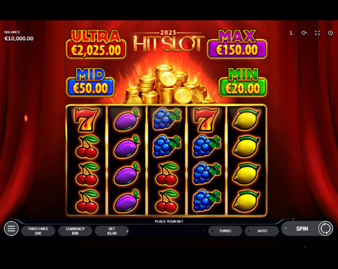 2025 hit slot