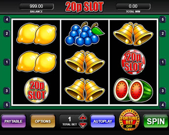 20p slot