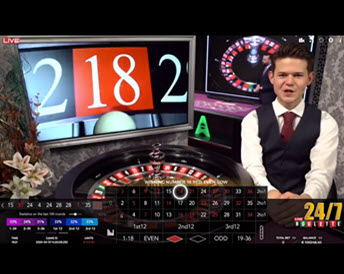 24/7 live roulette