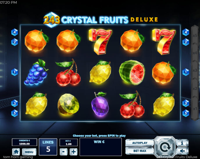 243 crystal fruits deluxe