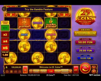 25 Coins