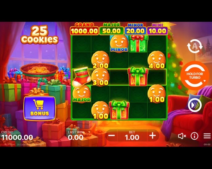 25 cookies: hit the bonus