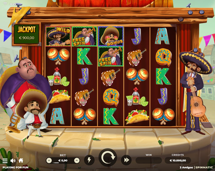 3 amigos jackpot