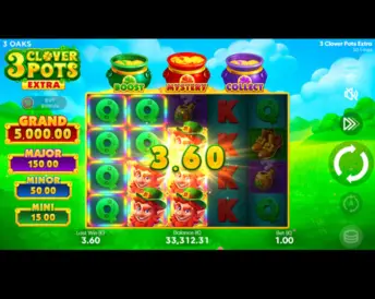 3 Clover Pots Extra