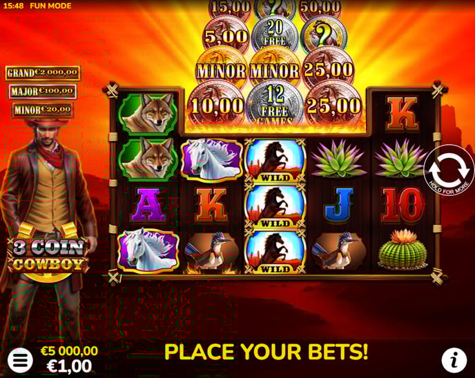 3 coin cowboy