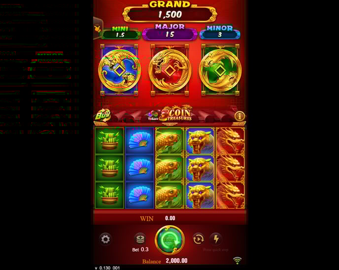 3 coin treasures