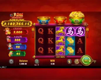 3 Coin Wild Horse