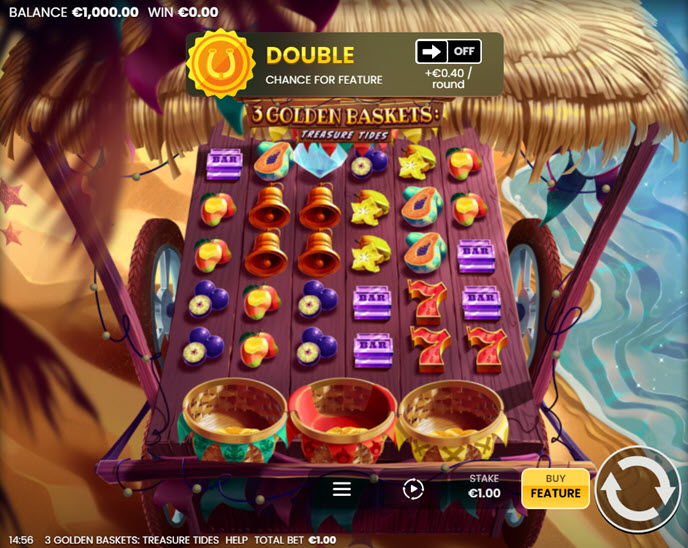 3 golden baskets: treasure tides