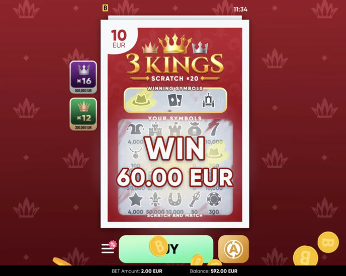 3 kings scratch
