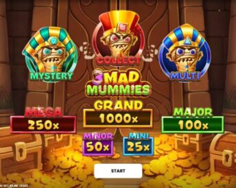 3 Mad Mummies: Hold & Win