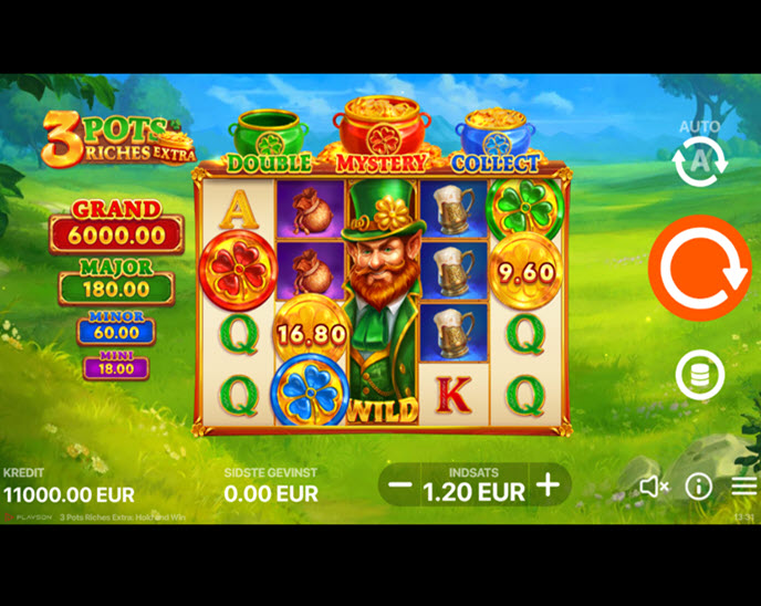 3 pots riches extra: hold and win