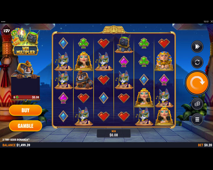 3 tiny gods bonanza