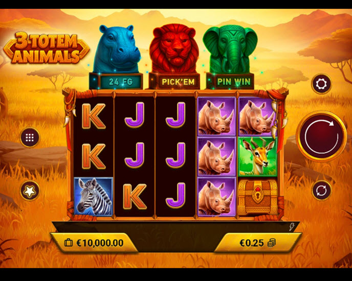 3 totem animals