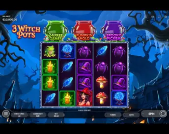 3 Witch Pots