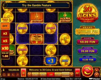 30 Coins Grand Gold Edition
